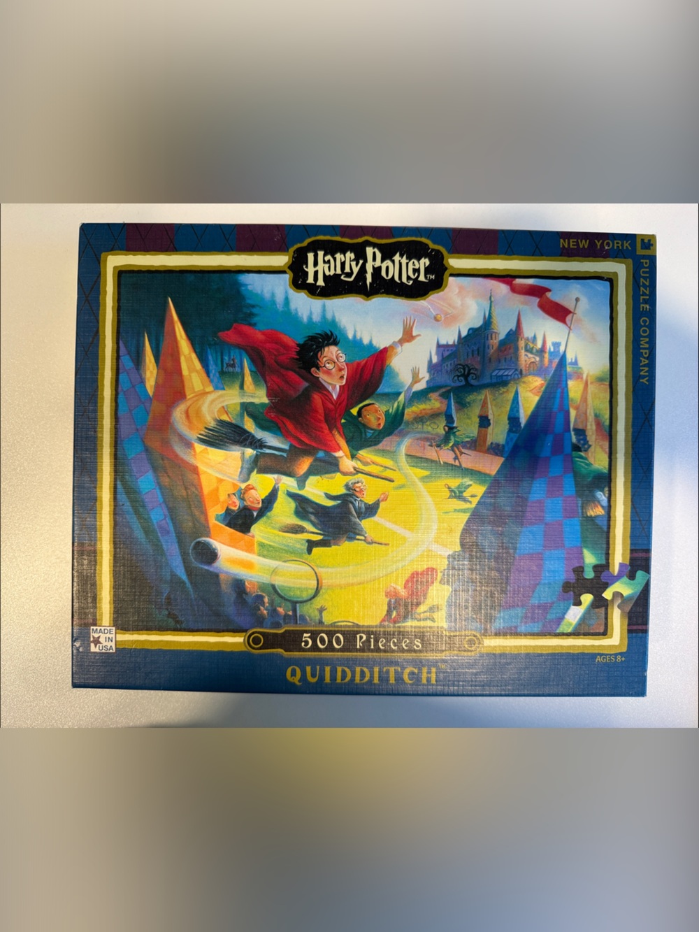 Harry Potter Quidditch 500-Piece Puzzle - New York Puzzle Company